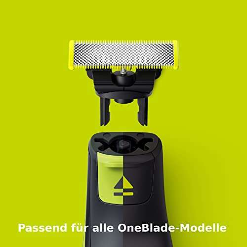 2x Philips OneBlade Ersatzklingen für alle OneBlade und OneBlade Pro Modelle