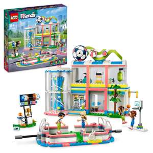 LEGO 41744 Friends Sportzentrum BAU-Spielzeug mit Fußball-, Basketball- und Tennis-Spielen