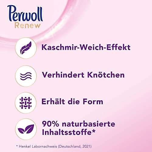 Perwoll Renew Flüssigwaschmittel versch. Sorten ab 3,64€