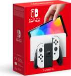 Nintendo Switch OLED, rot/blau od. schwarz/weiß