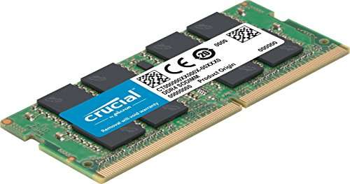 Crucial RAM 8GB DDR4 3200MHz CL22 SODIMM Notebook-RAM CT8G4SFRA32A
