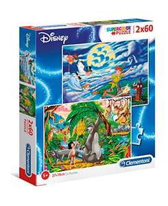 Clementoni 21613 Supercolor Disney Classic – Puzzle 2 x 60 Teile