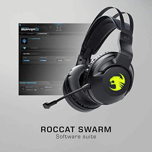 Roccat "Elo 7.1 Air" - Wireless Surround-Sound RGB PC Gaming Headset