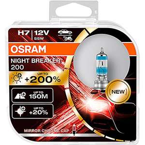 Osram Night Breaker 200 H7 55W, 2er-Pack Box