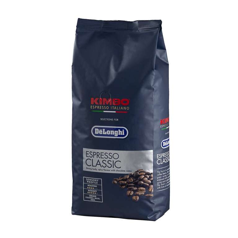 DE LONGHI Kaffeebohnen KIMBO Espresso (1 kg) verschieden Sorten