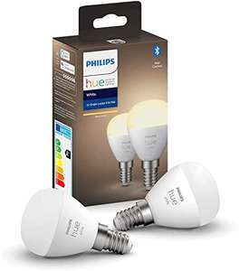 2x Philips Hue White LED-Bulb E14, 5,7W