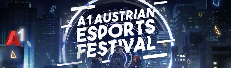 A1 Austrian eSports Festival Ticket für 5€