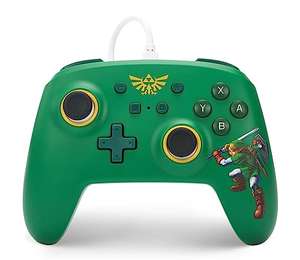 PowerA Kabelgebundener Controller für Nintendo Switch – Hyrule-Verteidiger
