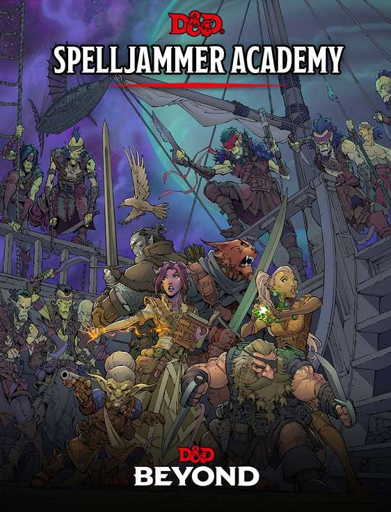 D&D "Spelljammer Academy" gratis Abenteuerbuch bei D&D Beyond