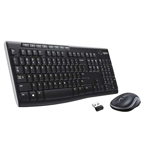 Logitech MK270 Kabelloses Set mit Tastatur und Maus