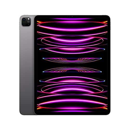Apple 2022 12,9" iPad Pro (Wi-Fi, 256 GB) - Space Grau (6. Generation) mit M2
