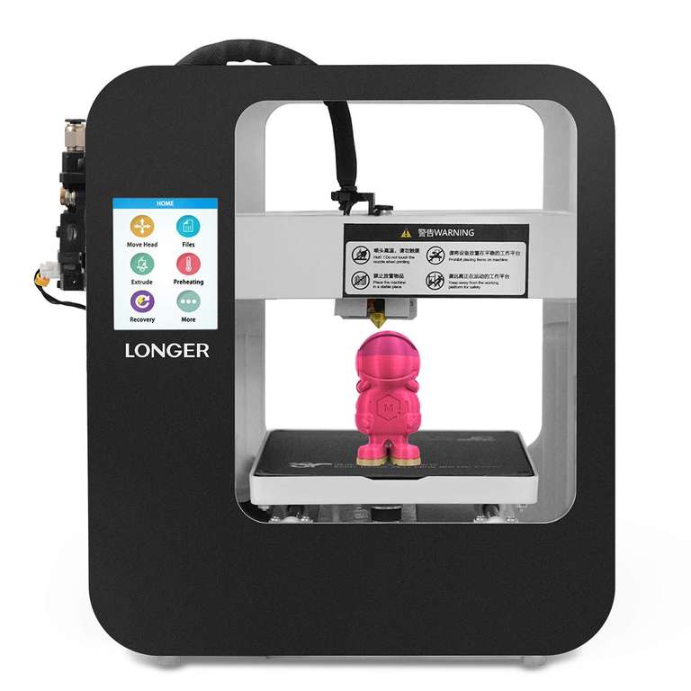 Longer Cube 2 kleiner 3D-Drucker für Kinder, 120x140x105mm Druckvolumen