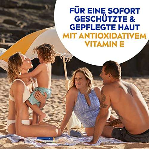 200ml Nivea Sun Schutz & Pflege Sonnenmilch, LSF 50+