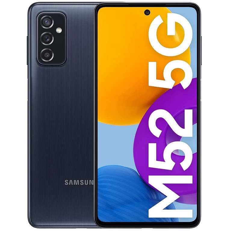 Samsung Galaxy M52 5G, 6/128GB, schwarz