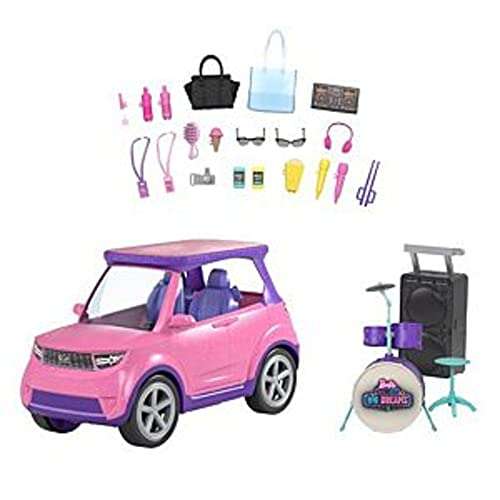 Barbie GYJ25 - "Bühne frei für große Träume" Fahrzeug-Spielset