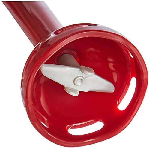 Theo Klein 9566 Bosch Stabmixer rot, Kindersichere Nachbildung mit rotierenden Klingen-Attrappen