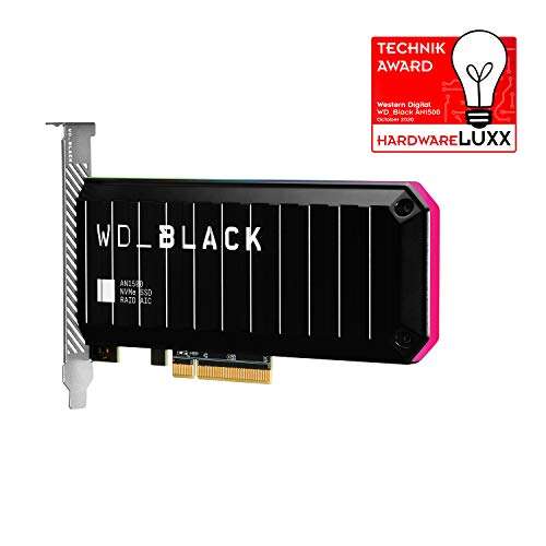 [Amazon] Western Digital WD_BLACK AN1500 1TB, PCIe 3.0 x8 um 123,78