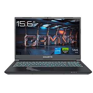 Gigabyte G5 (KF-E3DE313SD) Gaming Laptop Intel Core i5-12500H | 16GB RAM | GeForce RTX 4060 | Schwarz
