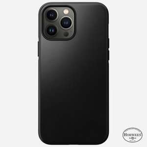 Nomad Modern Leather Case Schwarz (Horween) iPhone 13 Pro Max