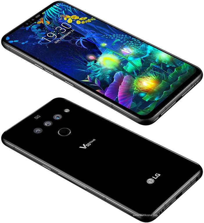 LG V50 ThinQ 5G Smartphone 128GB Schwarz