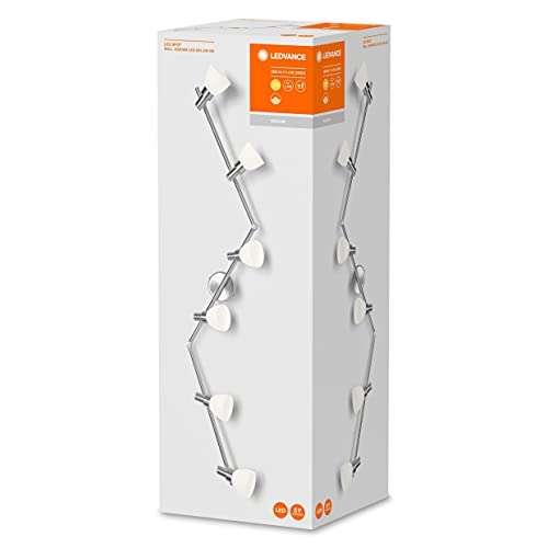 LEDVANCE LED Spotlight, 6-flammiger hochwertiger Spotstrahler aus Aluminium
