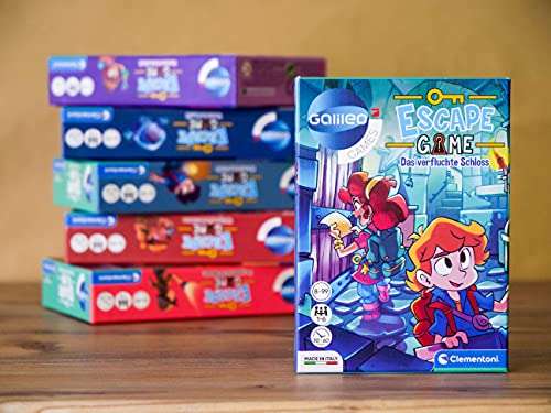 Clementoni 59225 Escape Game – Das verfluchte Schloss