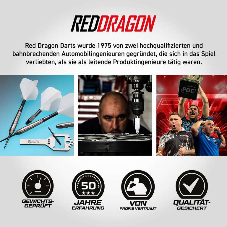 Red Dragon Luke Humphries TX 90% Tungsten – Switch Points, 22/24g