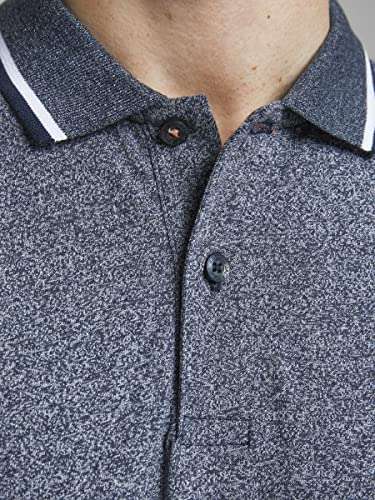 JACK & JONES Male Polo Shirt Singlejersey / Größe: XS - XXL