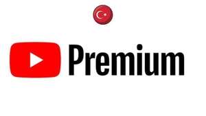 YouTube Premium 1,17€/M mit VPN Türkei oder 1Monat= 1,40€ [2 Monate kostenlos] oder Familie 2,80€ [1 Monat kostenlos], Regulär 11,99€/17,99€