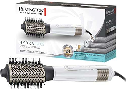 Remington Warmluftbürste Ionen Hydraluxe 2in1 Haartrockner & Volumenbürste 1200 Watt