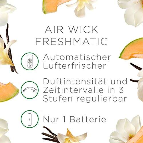 Air Wick Freshmatic Max – Starter Set mit Gerät und 2 Nachfüllern Duft: Sommervergnügen