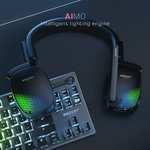 Roccat Syn Pro Air - Kabelloses RGB-Gaming-Headset mit 3D-Audio