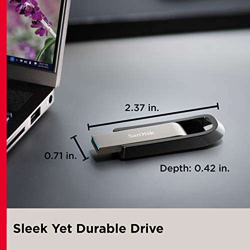 SanDisk "Extreme Go" USB-A 3.0 Speicherstick (128GB)