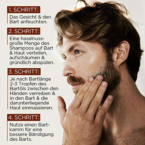 L'Oréal Men Expert Bartpflege Set mit Bartöl und Bartshampoo