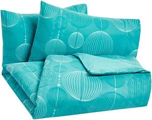 Amazon Basics - Bettwäsche-Set, Mikrofaser, 200 x 200 cm, Leicht Mikrofaser