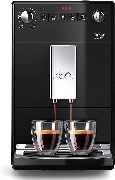 Melitta Purista Series 300, Kaffeevollautomat, schwarz