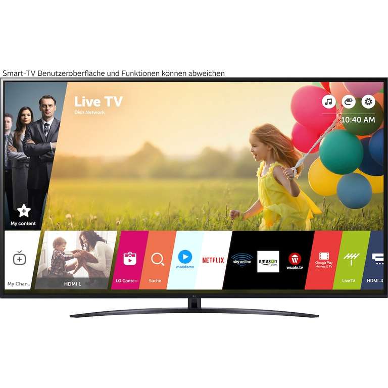 LG LED-Fernseher »86NANO769QA«, 217 cm/86 Zoll, 4K Ultra HD, Smart-TV, α7 Gen5 4K AI-Prozessor
