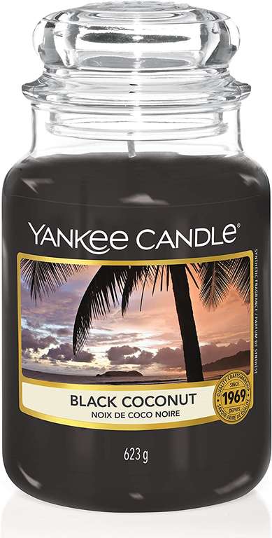 Yankee Candle Duftkerze, Lime Vanilla od. Black Coconut, 623g
