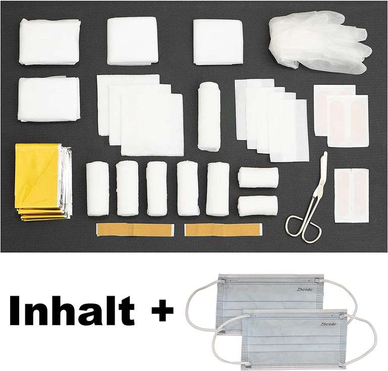 Conrad Linz - Petex "First Aid Kit" - Erste Hilfe KFZ-Verbandtasche