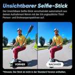 Insta360 X4 – wasserdichte 8K 360°-Action-Cam, 4K Weitwinkelvideos, Unsichtbarer Selfie-Stick Effekt