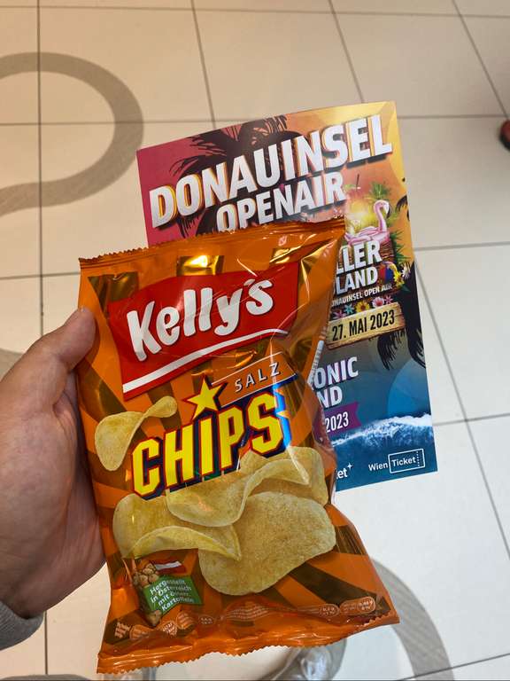 Kelly’s Chips umsonst (Wien Mitte)