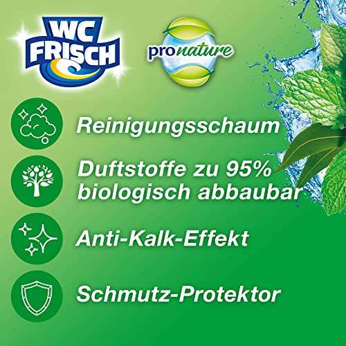 WC Frisch Kraft Aktiv Pro Nature Minze und Eukalyptus (10er Pack) oder Blauspüler Chlor (10er Pack)