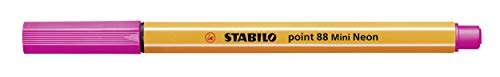 STABILO Fineliner - point 88 Mini - 18er Pack - mit 18 verschiedenen Farben