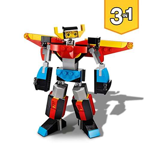 LEGO 31124 Creator 3-in-1 Super-Mech Roboter Set