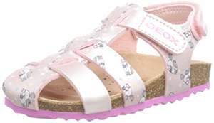 Geox Baby-Mädchen B CHALKI Girl Sandal, LT PINK/Fuchsia / Größe: 20 - 27