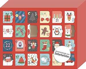 Ars Edition "Morgen kommt der Weihnachtsmann" Adventskalender zum Selber-Befüllen