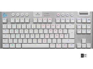 LOGITECH Gaming Tastatur G915 Tactile RGB, Bluetooth/USB, Mechanisch, QWERTZ