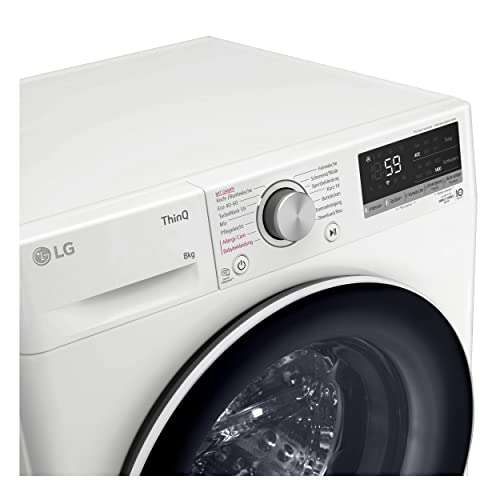 LG F4WV7080, Klasse A, Frontlader-Waschmaschine 8 kg,