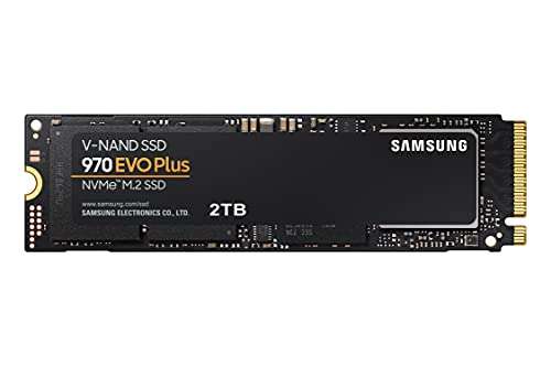 Samsung 970 EVO plus 2 TB PCIe NVMe M.2 (2280) internes Solid-State-Laufwerk (SSD)