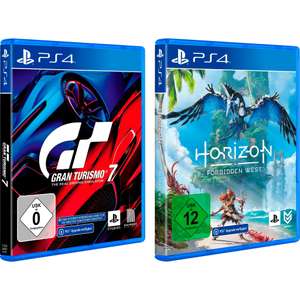 Gran Turismo 7 & Horizon Forbidden West (PS4)